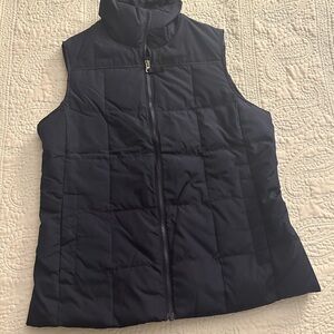 Lands' End Navy Blue Vest